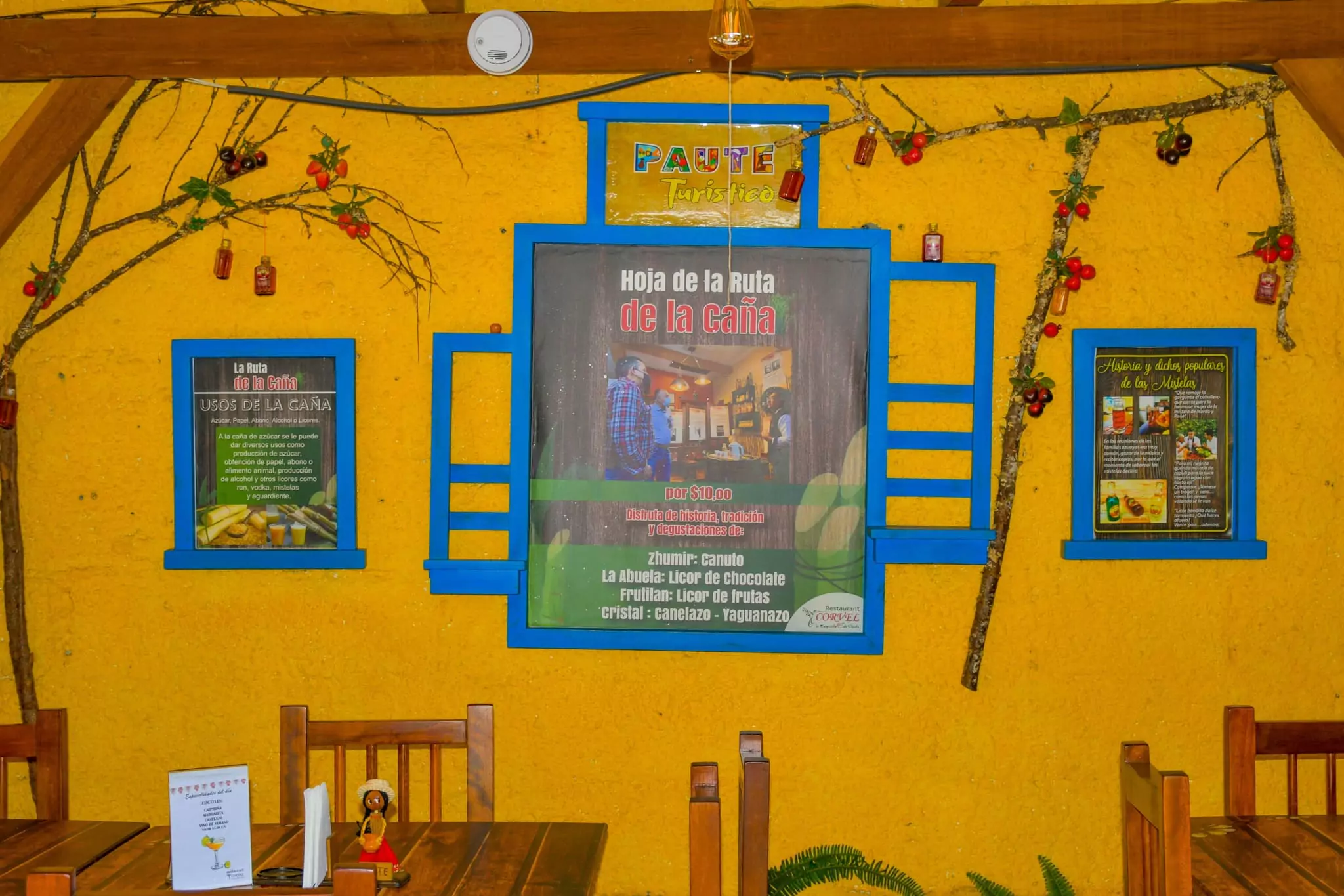 Restaurant CORVEL especialidades pauteñas